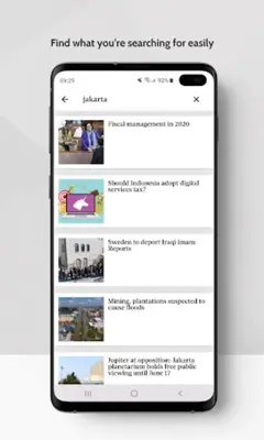 The Jakarta Post android App screenshot 0