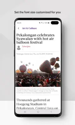 The Jakarta Post android App screenshot 2